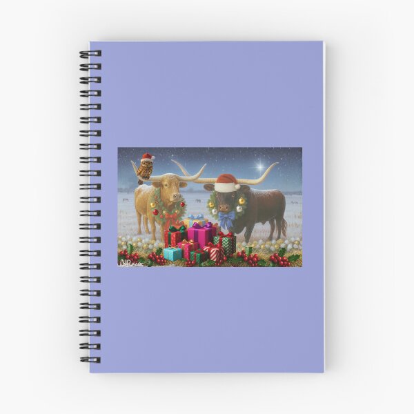Item preview, Longhorn Christmas designed and sold by Caroline Communications LLC.
