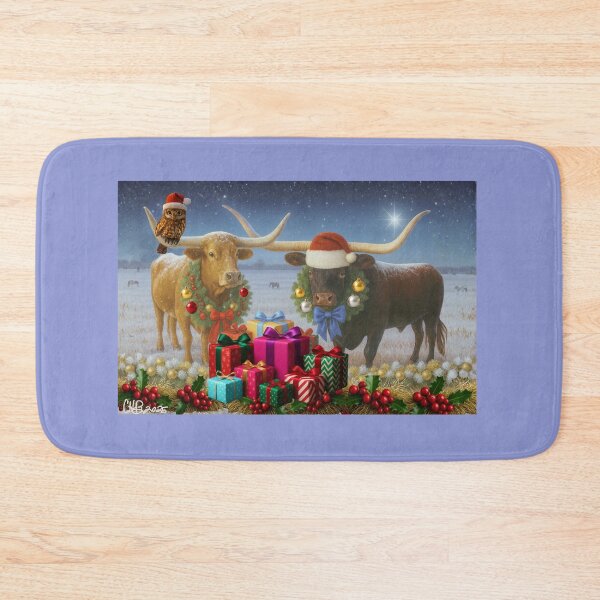 Item preview, Longhorn Christmas designed and sold by Caroline Communications LLC.