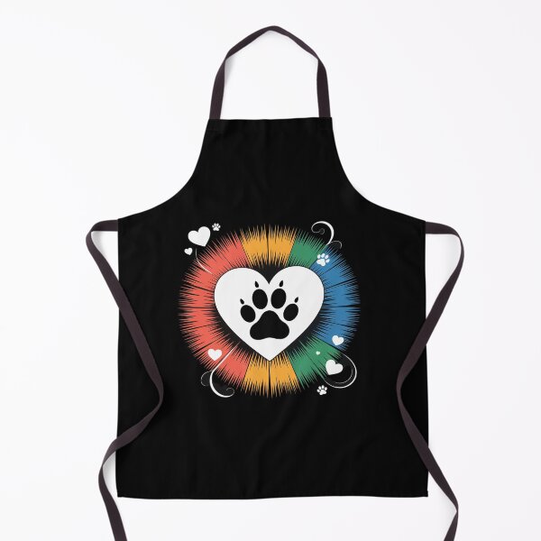 Item preview, Tie Dye Love Dog Paw Print Heart Animal Lover 3 designed and sold by InspiredFoul.