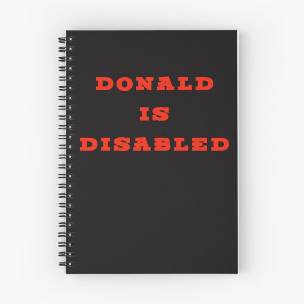 Item preview, Donald is Disabled designed and sold by Disabledland.