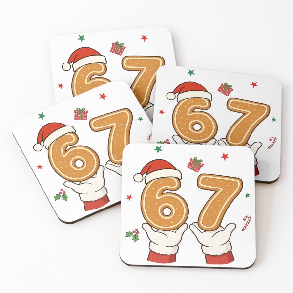 Item preview, Copy of 6 7 Christmas Gingerbread Meme Six Seven designed and sold by OutbreakDesigns.