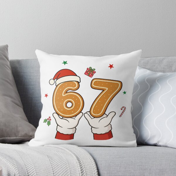Item preview, Copy of 6 7 Christmas Gingerbread Meme Six Seven designed and sold by OutbreakDesigns.