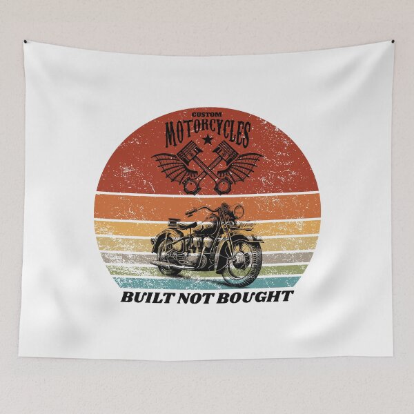 Item preview, Built Not Bought – Vintage Moto Pride designed and sold by ABLAT-CREATIONS.