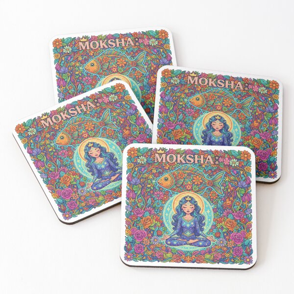Item preview, **COLORFUL MOKSHA❤ Flowers⭐Design designed and sold by WorthyByDwethi.
