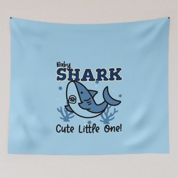 Item preview, BABY SHARK Cute Little One designed and sold by JusTiceT-shirts.