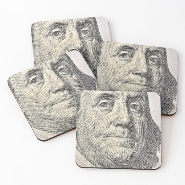 Item preview, Face of Benjamin Franklin, Hundred Dollar Bill. Original photography. designed and sold by studio838.