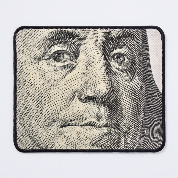 Item preview, Face of Benjamin Franklin, Hundred Dollar Bill. Original photography. designed and sold by studio838.