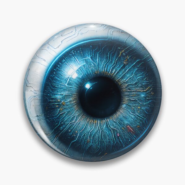 Item preview, Cybernetic Eye – Futuristic Sci-Fi Vision Core designed and sold by Abigail-rak.