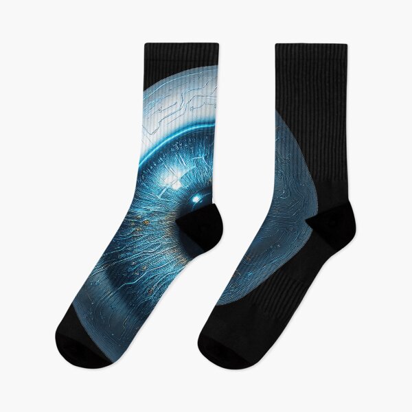 Item preview, Cybernetic Eye – Futuristic Sci-Fi Vision Core designed and sold by Abigail-rak.