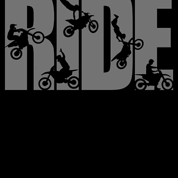 Artwork thumbnail, Motocross Rider Ride Dirt Bike by JRRTs