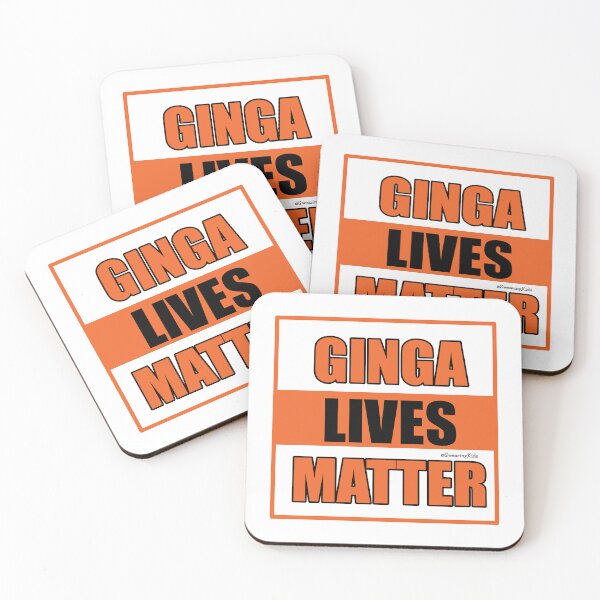 Item preview, Ginga Lives Matter designed and sold by SwearingKids.