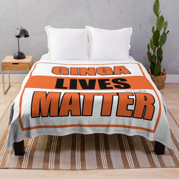 Item preview, Ginga Lives Matter designed and sold by SwearingKids.