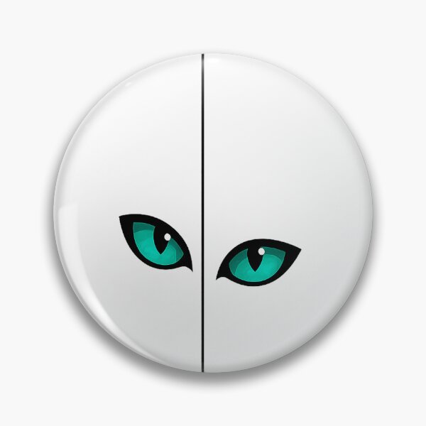Item preview, Mysterious Blue Cat Eyes Minimalist Design designed and sold by GREEN6437.