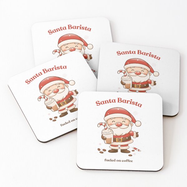 Item preview, Santa Barista – Good coffee makes Christmas even better designed and sold by LWDesignLab.