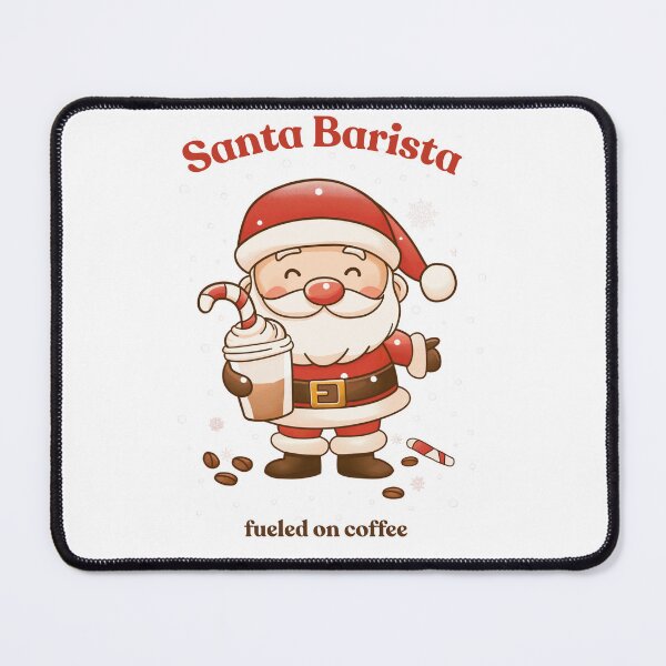 Item preview, Santa Barista – Good coffee makes Christmas even better designed and sold by LWDesignLab.