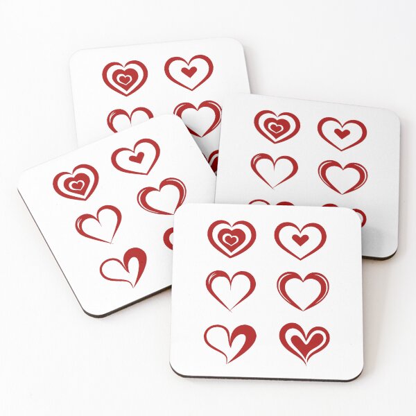 Item preview, Hearts designed and sold by GraphicTeeHubs.