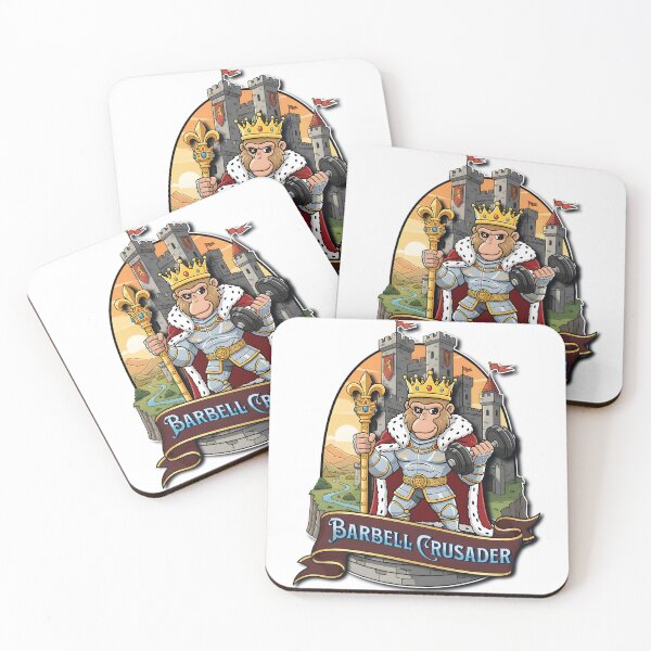 Item preview, Barbell Crusader – Defender of the Iron Kingdom | Beak Bros Collection designed and sold by BeakBros.