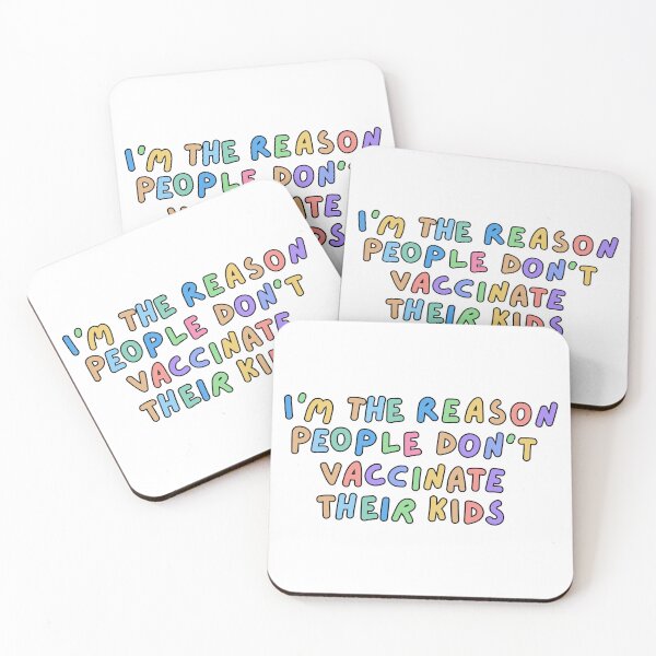 Item preview, I'm the reason people don't vaccinate their kids | funny autism joke designed and sold by NeurodiverseTea.