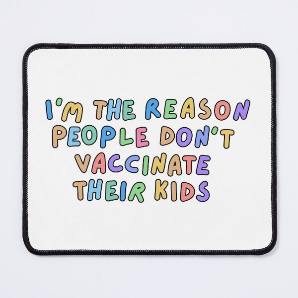 Item preview, I'm the reason people don't vaccinate their kids | funny autism joke designed and sold by NeurodiverseTea.