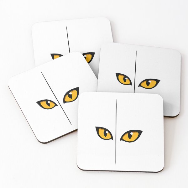Item preview, Mysterious Yellow Cat Eyes Minimalist Design designed and sold by GREEN6437.