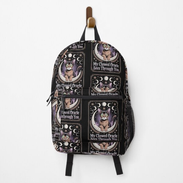 Item preview, Oráculo del Gato Místico Witchcore: Diseño de Fases Lunares designed and sold by RyanKRaitz.