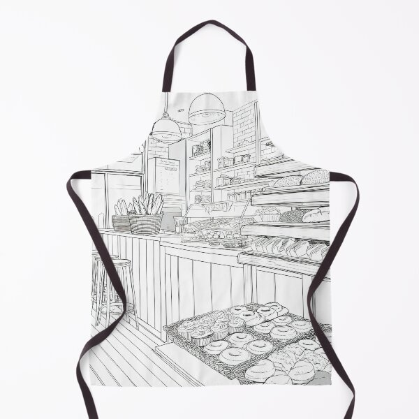 Item preview, Sweet Temptation Bakery Drawing designed and sold by Venon28.