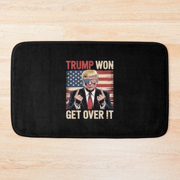 Item preview, Trump Won Get Over It Patriotic Pro Trump Anti kamala  designed and sold by MicanCuteStore.