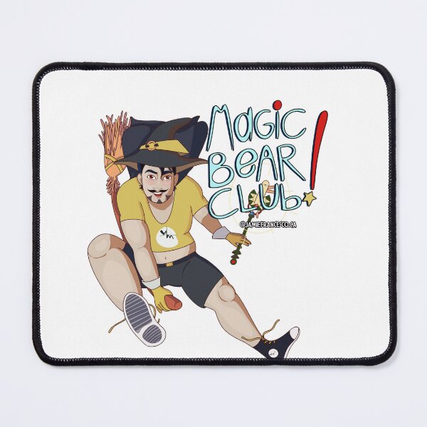 Item preview, Magic Bear Club! ( The Yellow witch) designed and sold by jamiefrancesco.
