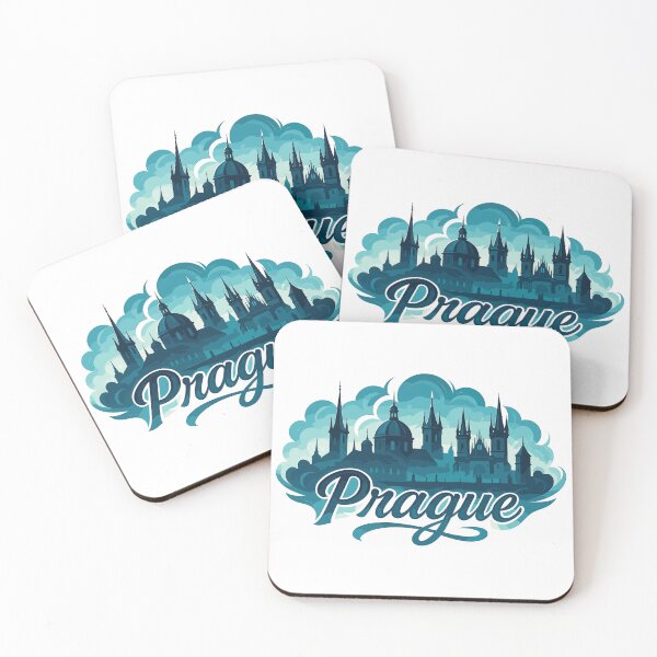 Item preview, Prague Praha capital Czech Republic maritime gift designed and sold by Pineapple-Tree.