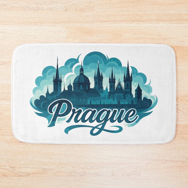 Item preview, Prague Praha capital Czech Republic maritime gift designed and sold by Pineapple-Tree.