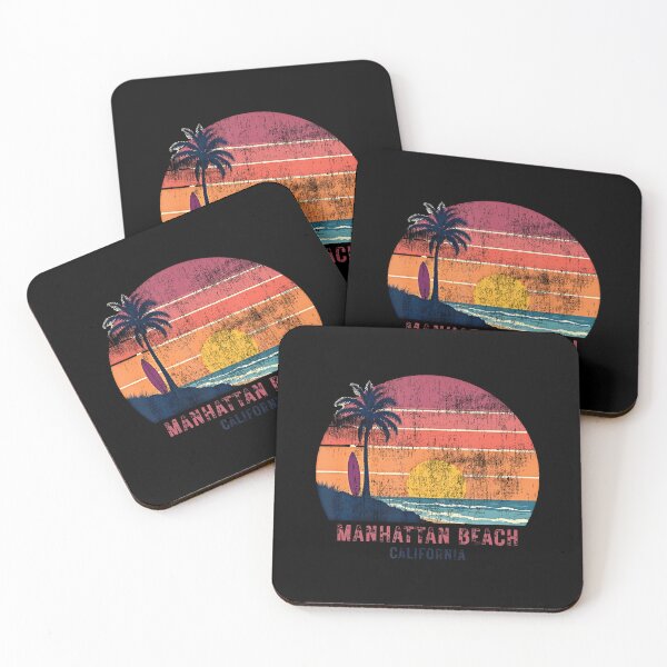 Item preview, Manhattan Beach California Retro Vintage Weathered Souvenir designed and sold by AlicaMonica.