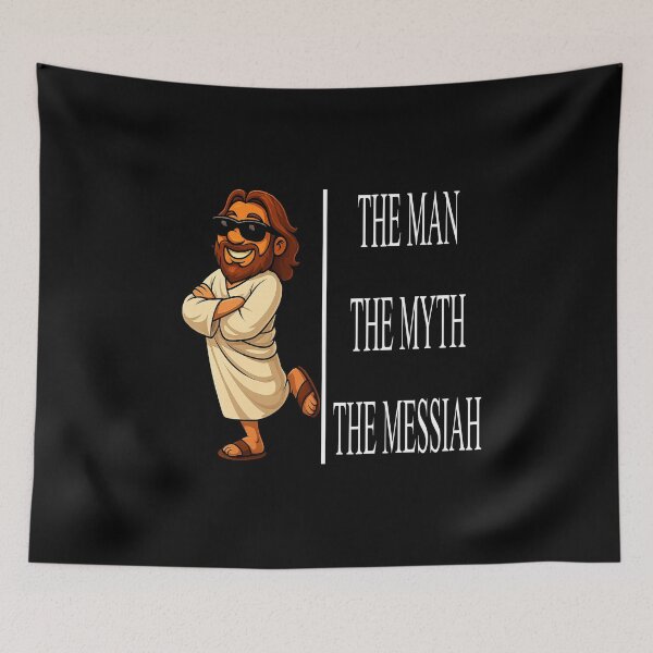 Item preview, Man, Myth, Messiah designed and sold by Be-Random.