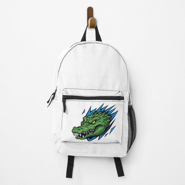 Item preview, Aggressive Crocodile Head Mascot- Wild Reptile Design designed and sold by Raju2018.