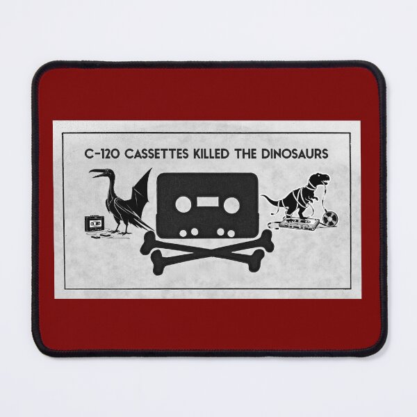 Item preview, C-120 Cassettes killed the Dinosaurs designed and sold by jonfun1.
