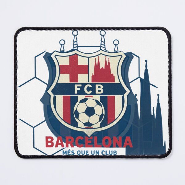Item preview, FCB Minimalist - Football Fan Design designed and sold by SPORT NATION ART.