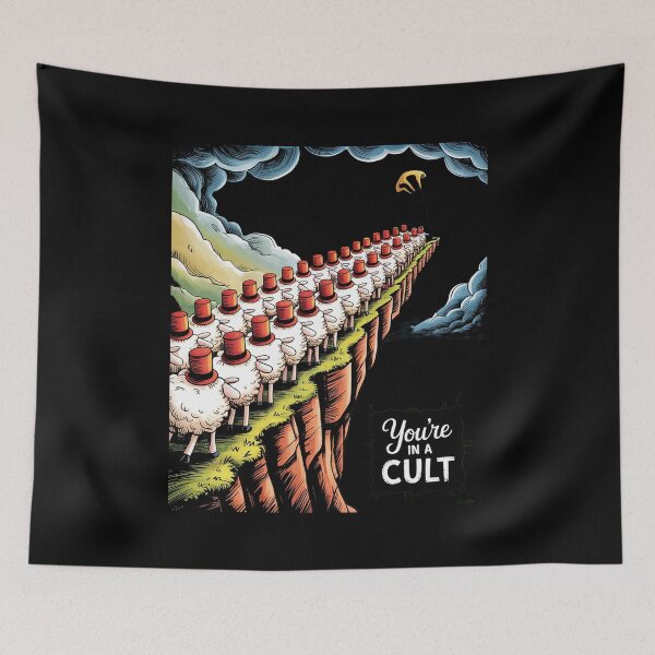 Item preview, You're In A Cult - Anti Trump  designed and sold by MathisBellanger.
