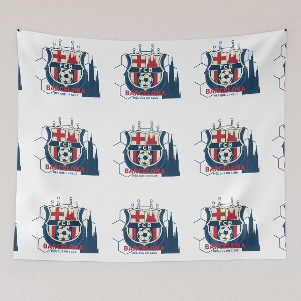 Item preview, FCB Minimalist - Football Fan Design designed and sold by SPORT NATION ART.
