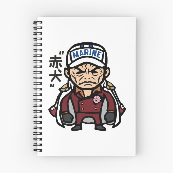Item preview, admiral akainu sakazuki kanji funny sticker one piece designed and sold by Weelbein9.