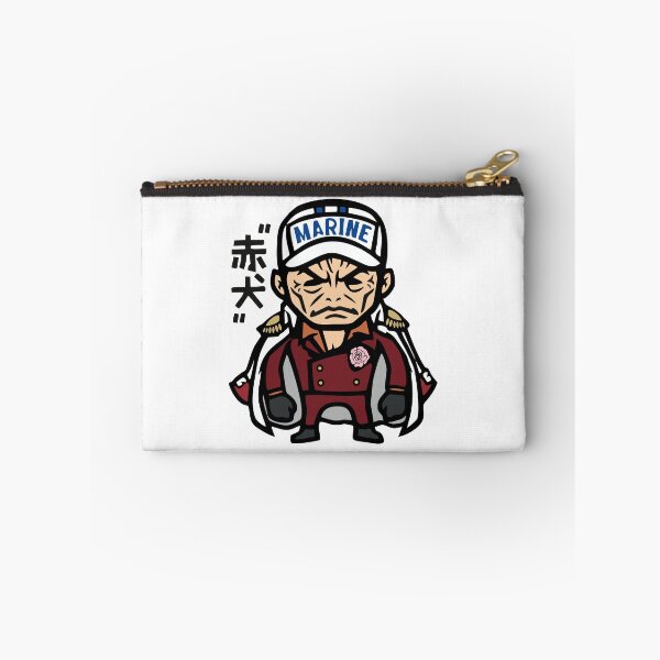 Item preview, admiral akainu sakazuki kanji funny sticker one piece designed and sold by Weelbein9.