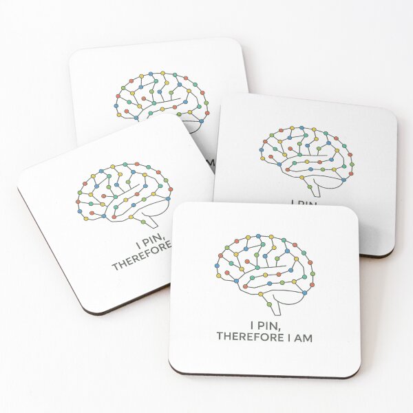 Item preview, I pin therefore I am  designed and sold by Iail Ioa.
