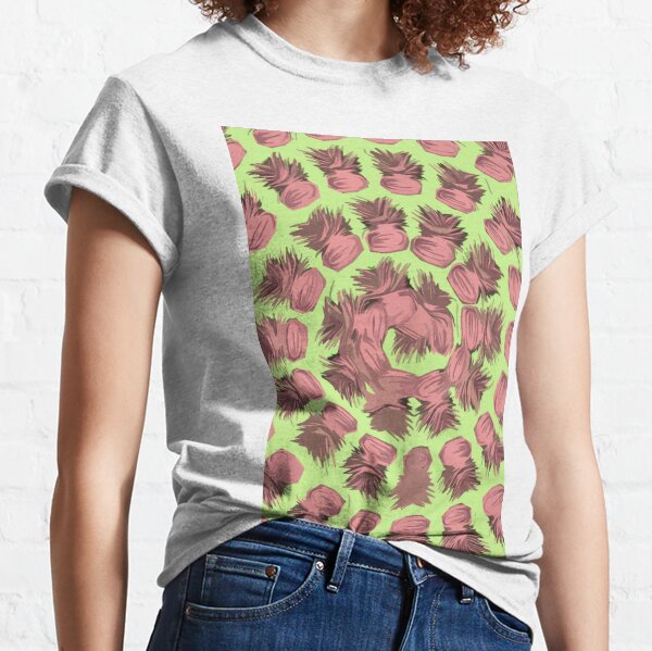 SPIRALIZED PINEAPPLE POP ART| LIGHT GREEN | PASSIONATE BLUSH PINK Classic T-Shirt