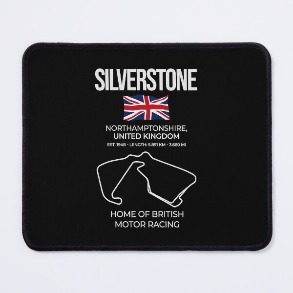 Item preview, Silverstone Circuit Track Map – Minimalist Street Circuit Outline  designed and sold by 365CarMods Official.