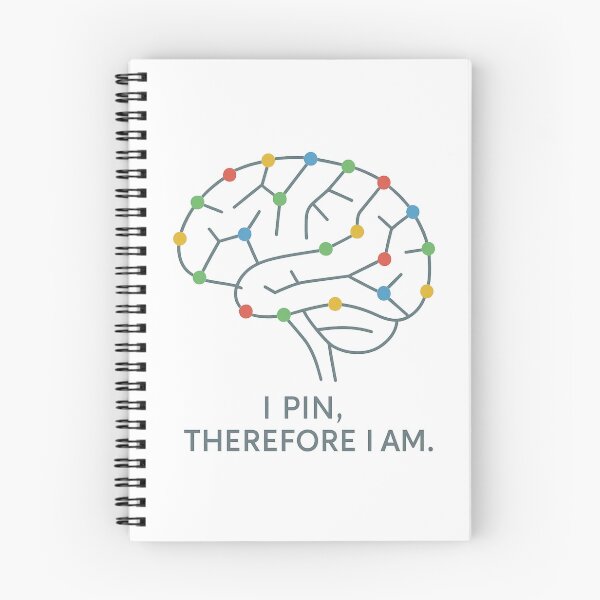 Item preview, I pin therefore I am. designed and sold by Iail Ioa.