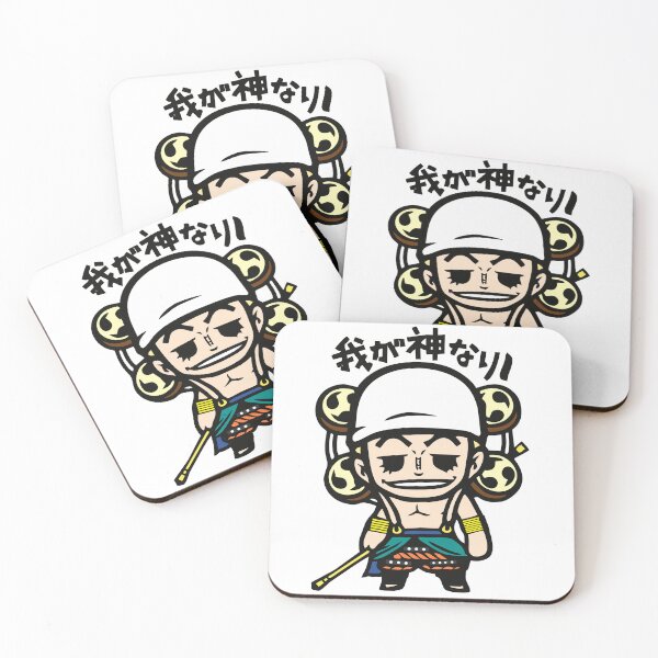 Item preview, god enel quotes funny sticker one piece designed and sold by Weelbein9.