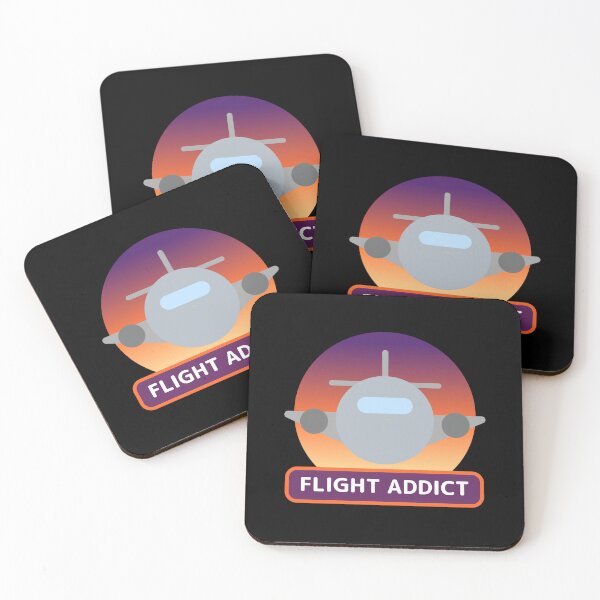 Item preview, Flight Addict - Airplane Aviation Lover designed and sold by Shape Snip Studio.