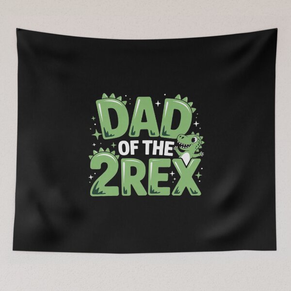 Item preview, Dad Of The Two Rex Birthday Dinosaur Family Matching  designed and sold by MathisBellanger.