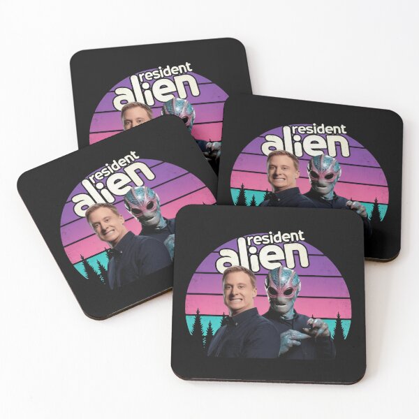 Item preview, Resident Alien TV Show Comedy Sitcom Offbeat Space Disaster designed and sold by HumansStuck12.
