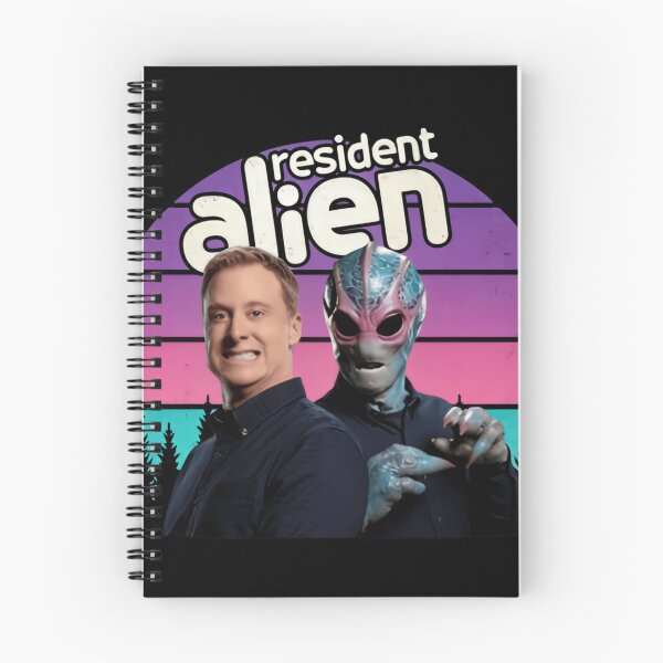 Item preview, Resident Alien TV Show Comedy Sitcom Offbeat Space Disaster designed and sold by HumansStuck12.
