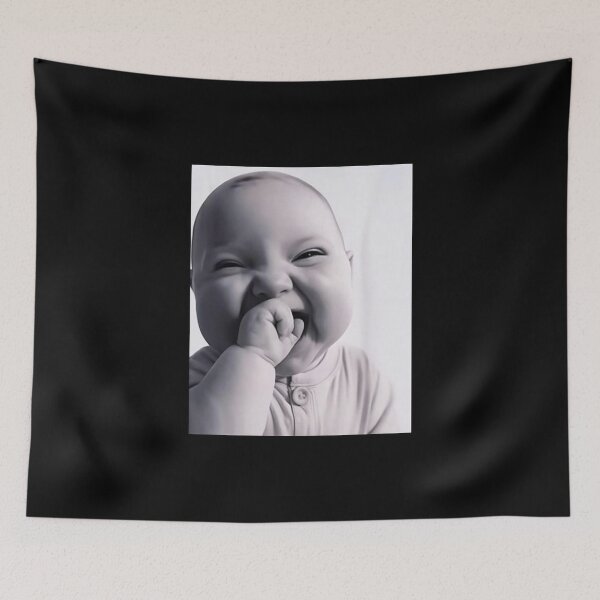 Item preview, Funny Niche Baby gen z Meme ai Viral Giggling AI Laughing designed and sold by love3617.