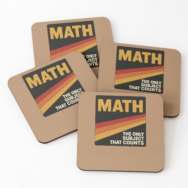 Item preview, MATH the only subject that counts designed and sold by FrictionMaxxing.